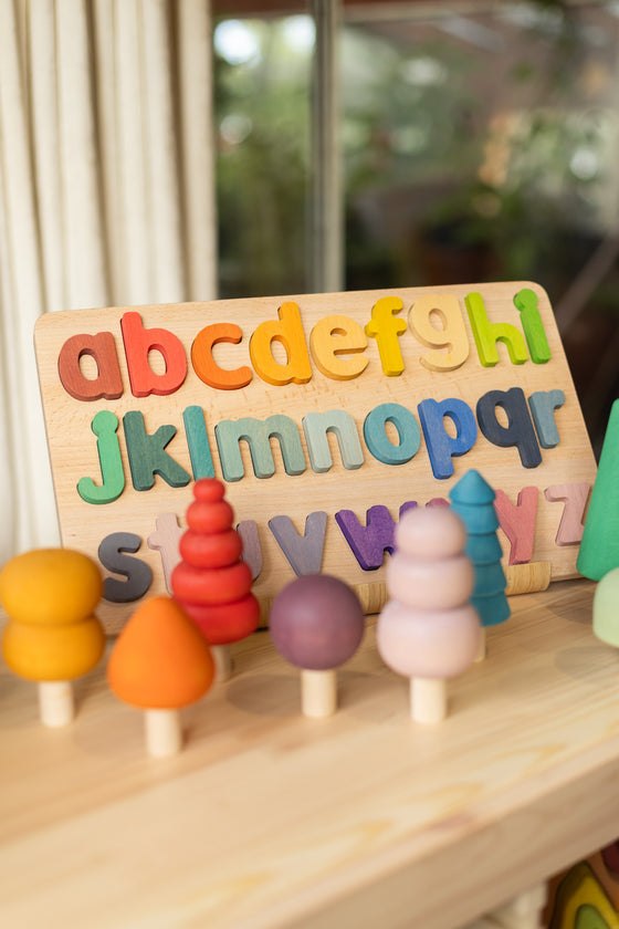 Rainbow Alphabet Puzzle