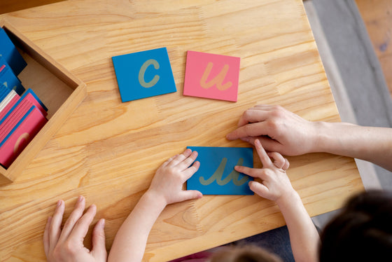 Montessori Sandpaper Letters